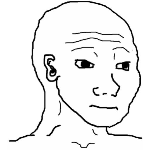 Набор стикеров Wojak для WhatsApp 1