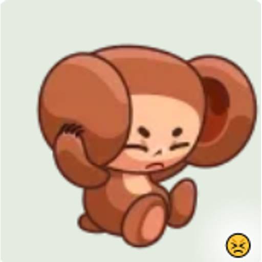 Набор стикеров Big Ears для WhatsApp 24