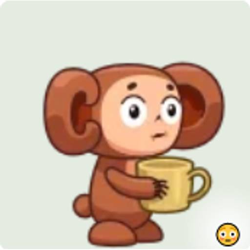 Набор стикеров Big Ears для WhatsApp 7