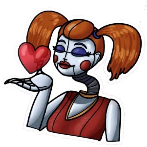 Набор стикеров ФНАФ №4 для WhatsApp 2