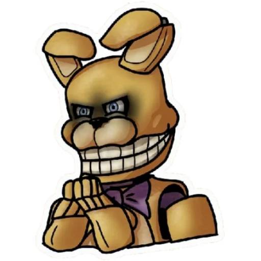 Набор стикеров ФНАФ №4 для WhatsApp 6