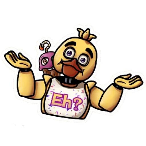 Набор стикеров ФНАФ №4 для WhatsApp 7