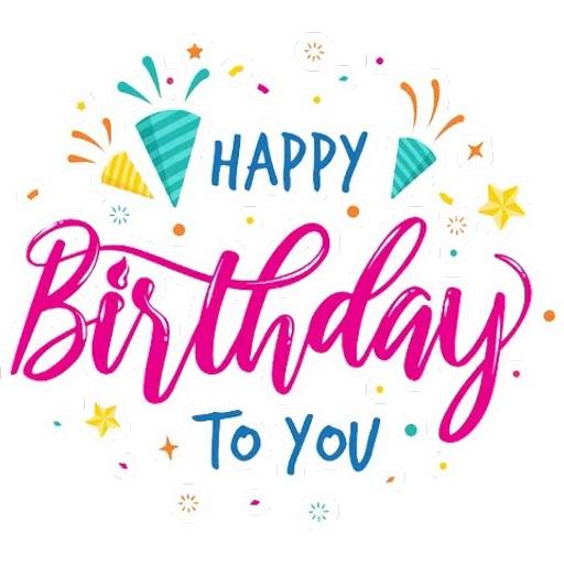 Набор стикеров Happy Birthday 2 для WhatsApp 1