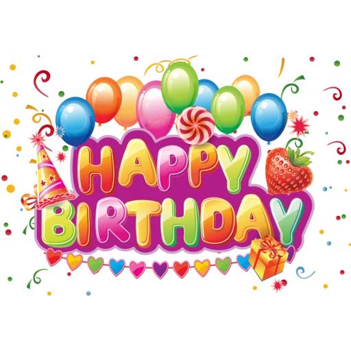 Набор стикеров Happy Birthday для WhatsApp 7