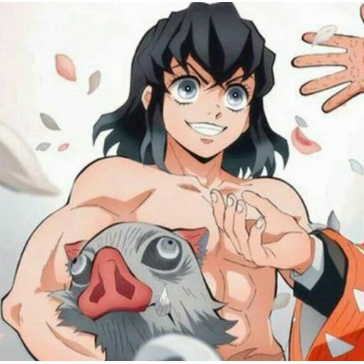 Набор стикеров Иноске №1 для WhatsApp 23