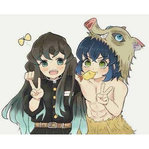 Набор стикеров Иноске №1 для WhatsApp 28