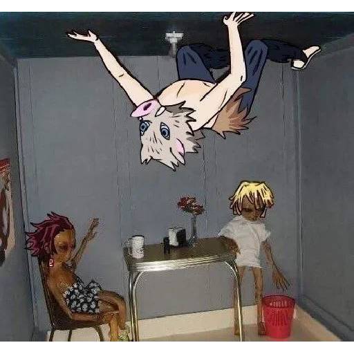 Набор стикеров Иноске №10 для WhatsApp 29