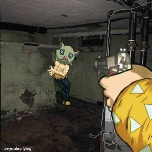 Набор стикеров Иноске №10 для WhatsApp 30