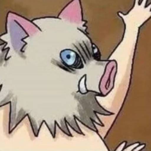 Набор стикеров Иноске №14 для WhatsApp 20