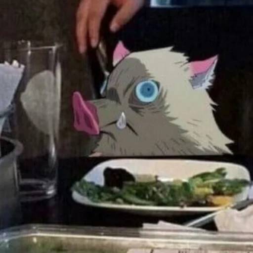 Набор стикеров Иноске №14 для WhatsApp 21