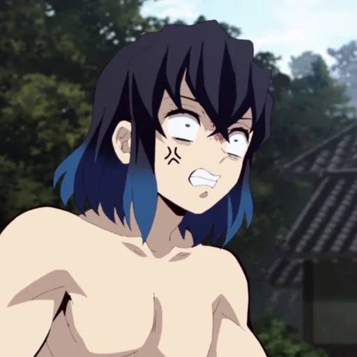 Набор стикеров Иноске №22 для WhatsApp 6