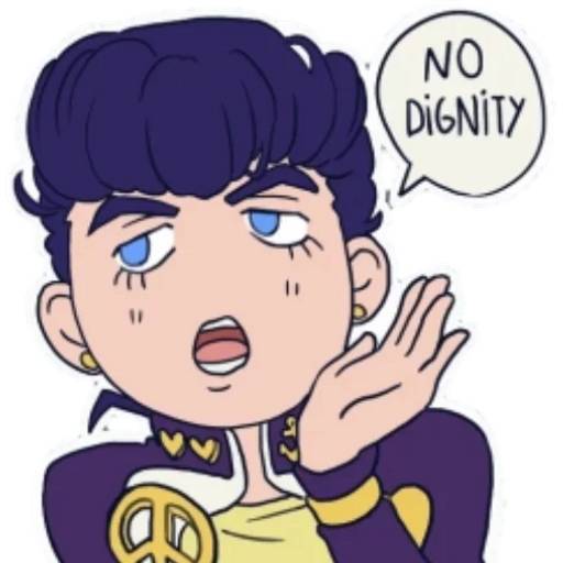 Набор стикеров JoJo 10 для WhatsApp 1