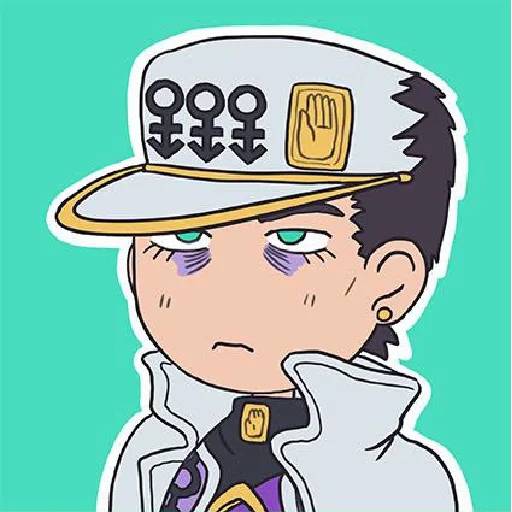Набор стикеров JoJo 13 для WhatsApp 1