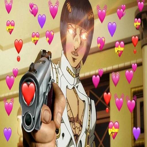 Набор стикеров JoJo 17 для WhatsApp 6