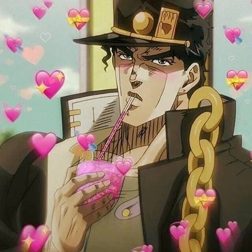 Набор стикеров JoJo 17 для WhatsApp 7