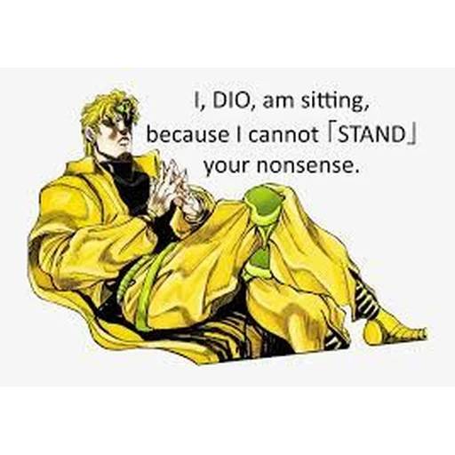 Набор стикеров JoJo 20 для WhatsApp 11