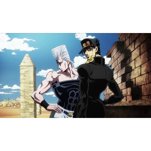 Набор стикеров JoJo 20 для WhatsApp 14