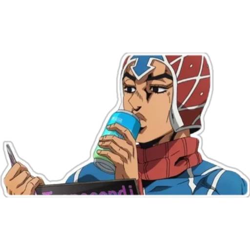 Набор стикеров JoJo 21 для WhatsApp 15