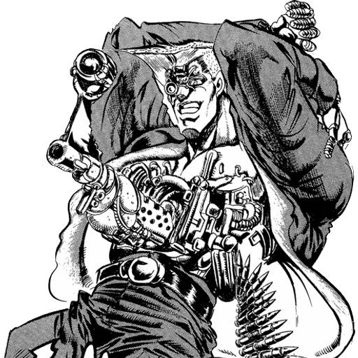Набор стикеров JoJo 22 для WhatsApp 15