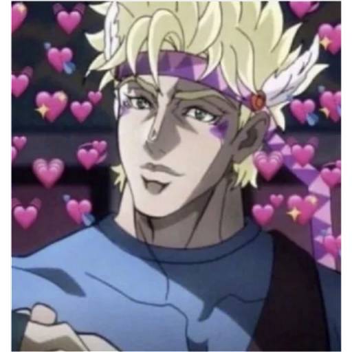Набор стикеров JoJo 25 для WhatsApp 11