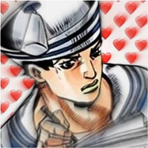 Набор стикеров JoJo 25 для WhatsApp 17