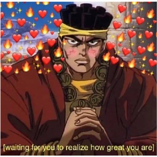 Набор стикеров JoJo 25 для WhatsApp 18
