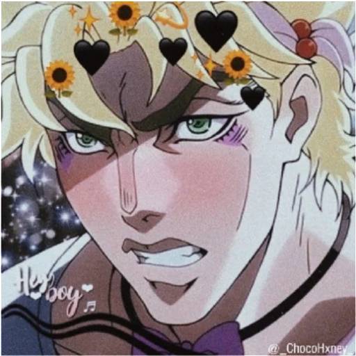 Набор стикеров JoJo 25 для WhatsApp 19