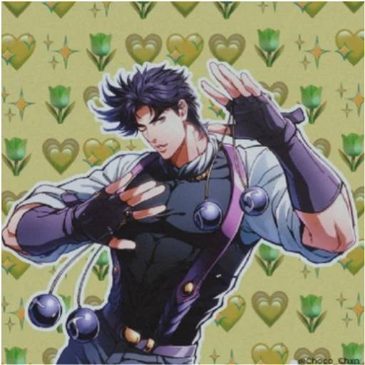 Набор стикеров JoJo 25 для WhatsApp 22