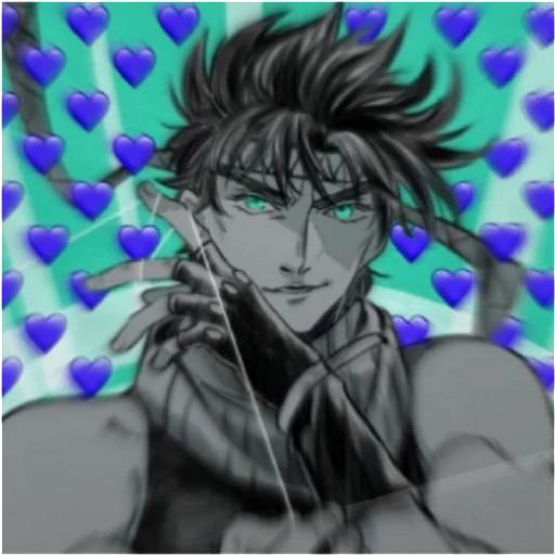 Набор стикеров JoJo 25 для WhatsApp 25