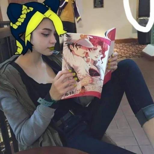 Набор стикеров JoJo 4 для WhatsApp 12