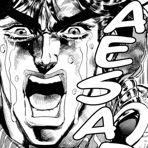 Набор стикеров JoJo 7 для WhatsApp 13
