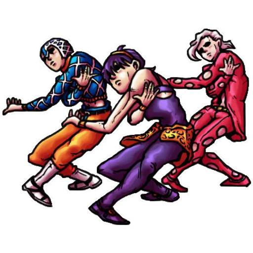 Набор стикеров JoJo 9 для WhatsApp 10