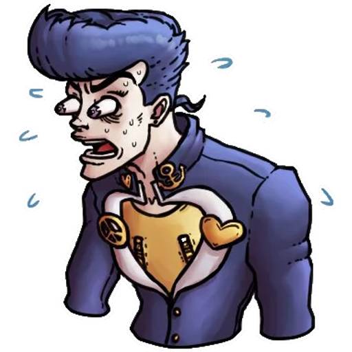 Набор стикеров JoJo 9 для WhatsApp 15