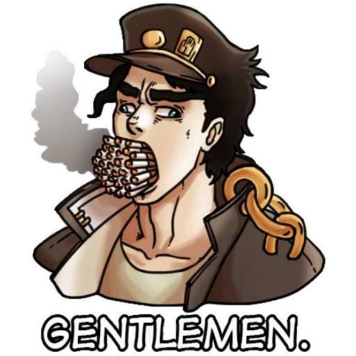 Набор стикеров JoJo 9 для WhatsApp 16