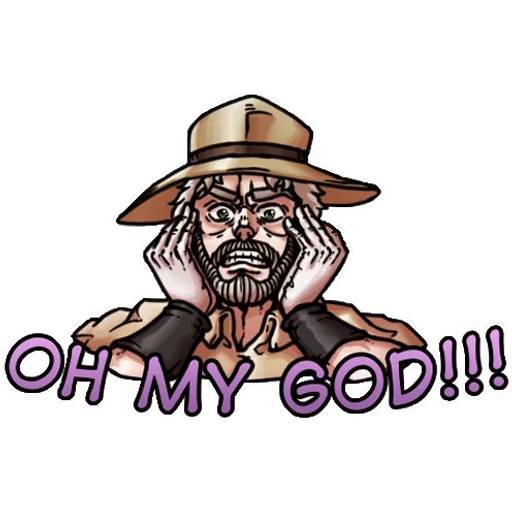 Набор стикеров JoJo 9 для WhatsApp 29