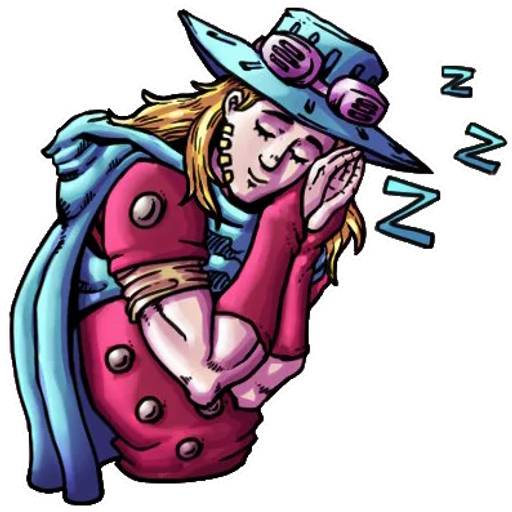 Набор стикеров JoJo 9 для WhatsApp 30