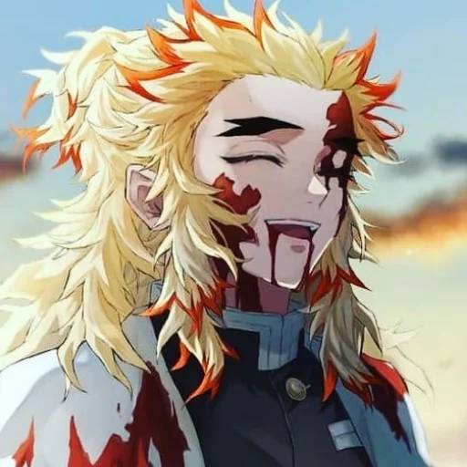 Набор стикеров Кёджуро Ренгоку №12 для WhatsApp 12