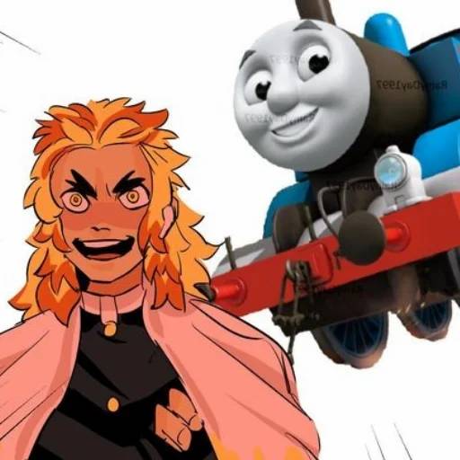 Набор стикеров Кёджуро Ренгоку №12 для WhatsApp 18