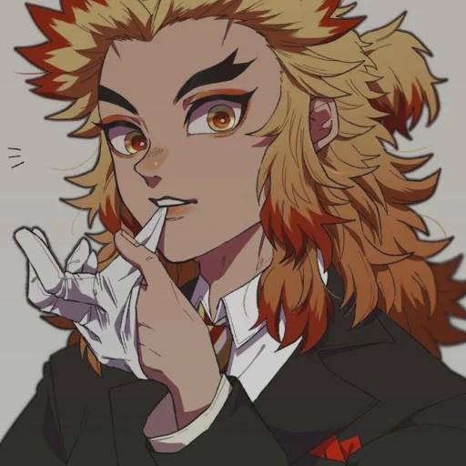 Набор стикеров Кёджуро Ренгоку №12 для WhatsApp 23