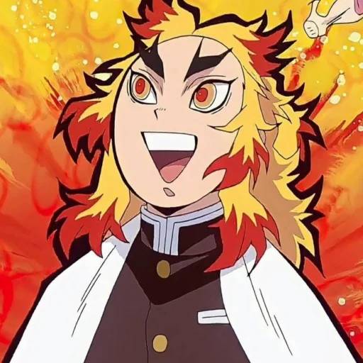 Набор стикеров Кёджуро Ренгоку №12 для WhatsApp 27