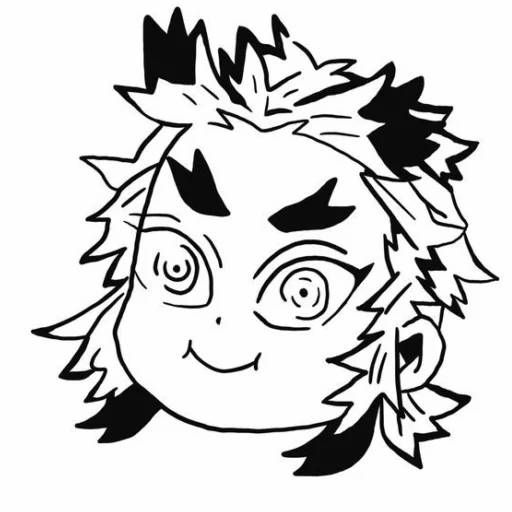 Набор стикеров Кёджуро Ренгоку №12 для WhatsApp 28