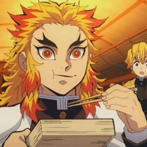 Набор стикеров Кёджуро Ренгоку №12 для WhatsApp 29