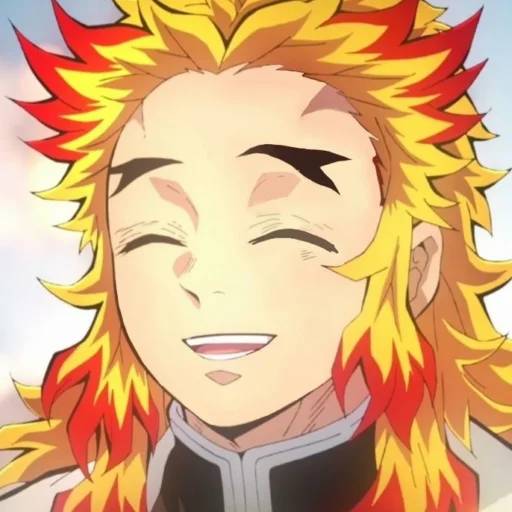 Набор стикеров Кёджуро Ренгоку №12 для WhatsApp 3