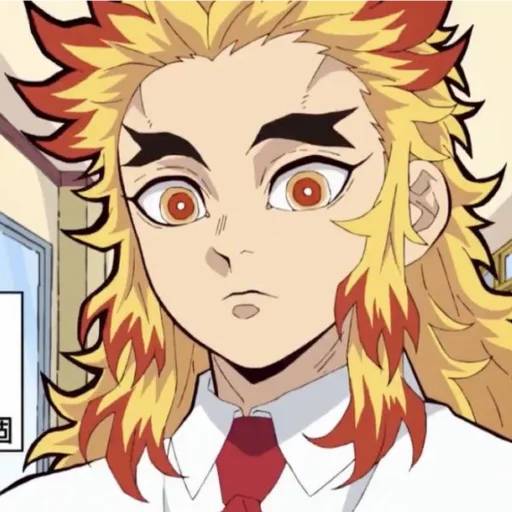 Набор стикеров Кёджуро Ренгоку №15 для WhatsApp 25