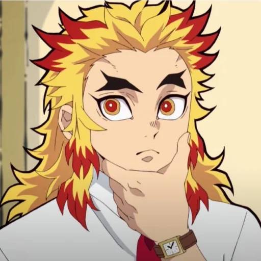 Набор стикеров Кёджуро Ренгоку №15 для WhatsApp 26