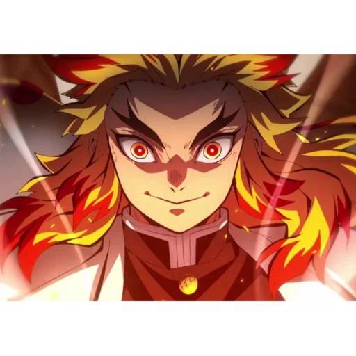 Набор стикеров Кёджуро Ренгоку №15 для WhatsApp 4