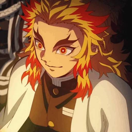 Набор стикеров Кёджуро Ренгоку №16 для WhatsApp 12