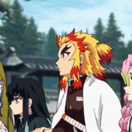 Набор стикеров Кёджуро Ренгоку №16 для WhatsApp 3