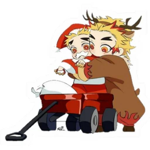 Набор стикеров Кёджуро Ренгоку №18 для WhatsApp 18