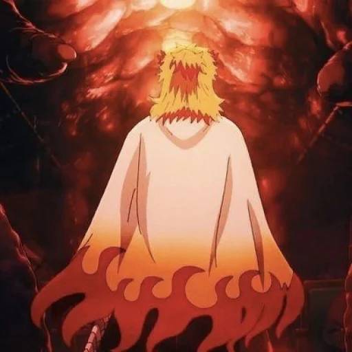 Набор стикеров Кёджуро Ренгоку №29 для WhatsApp 29